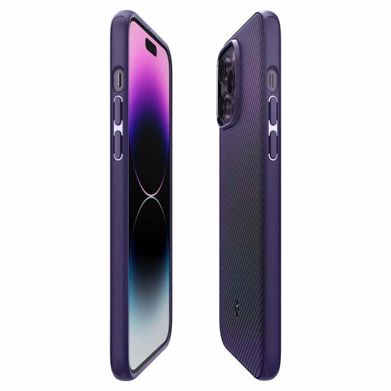 Чeхол-накладка Spigen Mag Armor MagFit для Apple Iphone 14 Pro Max Deep Purple (ACS05584)