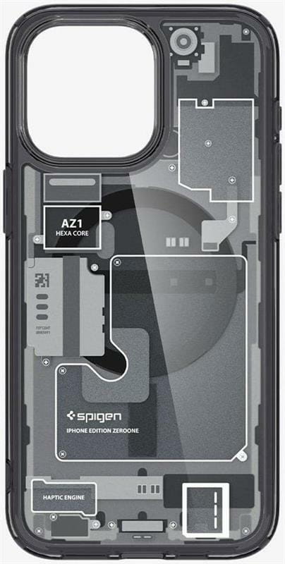 Чeхол-накладка Spigen Ultra Hybrid MagFit для Apple iPhone 15 Pro Max Zero One (ACS06582)