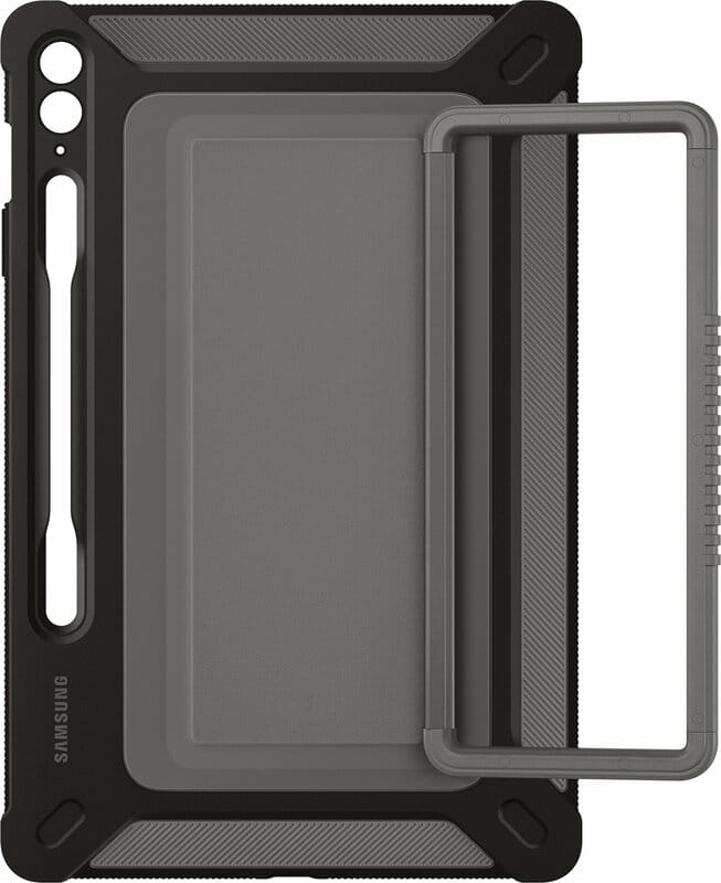 Чохол-накладка Samsung Outdoor Cover для Samsung Galaxy Tab S9 FE+ SM-X610/SM-616 Black (EF-RX610CBEGWW)