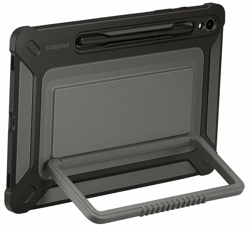 Чохол-накладка Samsung Outdoor Cover для Samsung Galaxy Tab S9 SM-X710/SM-X716 Black (EF-RX710CBEGWW)