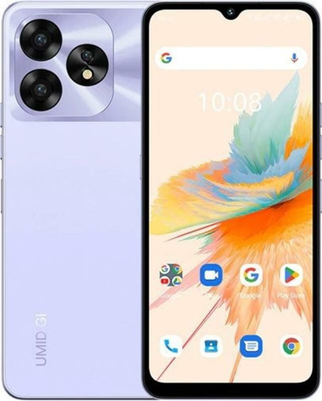 Смартфон Umidigi A15 8/256GB Dual Sim Violet (6973553523125)