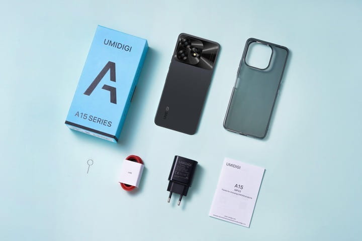 Смартфон Umidigi A15C 8/128GB Dual Sim Black (6973553523132)