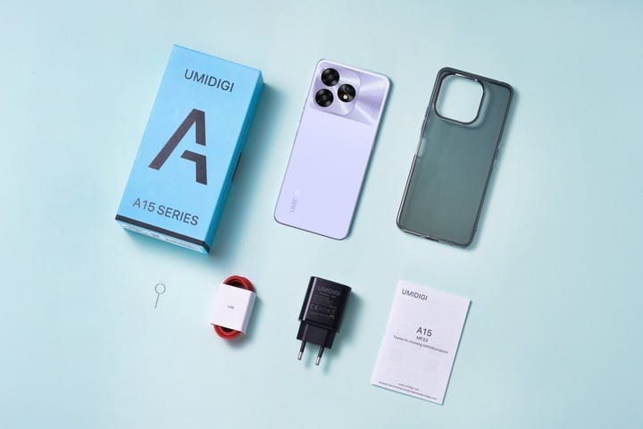 Смартфон Umidigi A15C 8/128GB Dual Sim Violet (6973553523163)