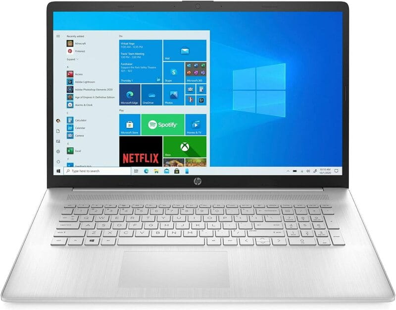Ноутбук HP 17-cn3022ua (9H8Q6EA) Silver