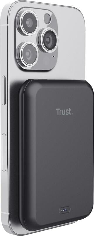 Універсальна мобільна батарея Trust Magnetic 5000mAh Black (24877)