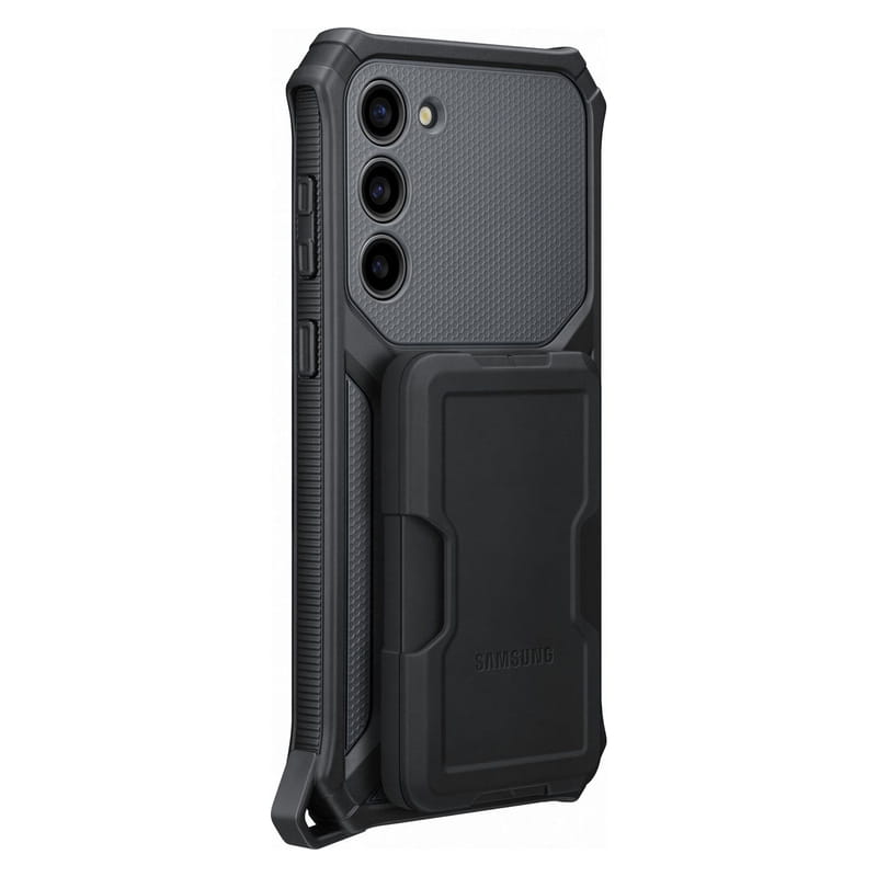 Чeхол-накладка Samsung Rugged Gadget Case для Samsung Galaxy S23+ SM-S916 Titan (EF-RS916CBEGRU)