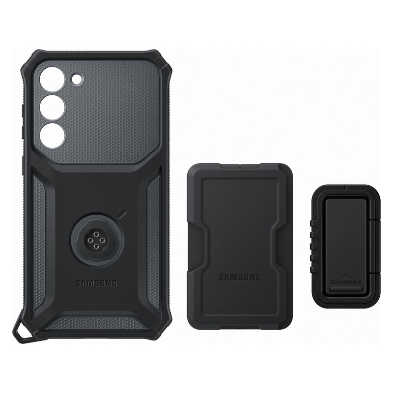 Чeхол-накладка Samsung Rugged Gadget Case для Samsung Galaxy S23+ SM-S916 Titan (EF-RS916CBEGRU)