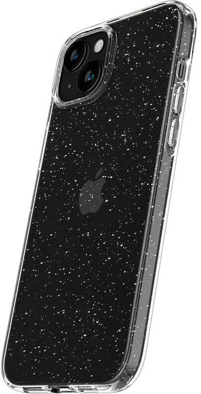 Чeхол-накладка Spigen Liquid Crystal Glitter для Apple iPhone 15 Crystal Quartz (ACS06788)