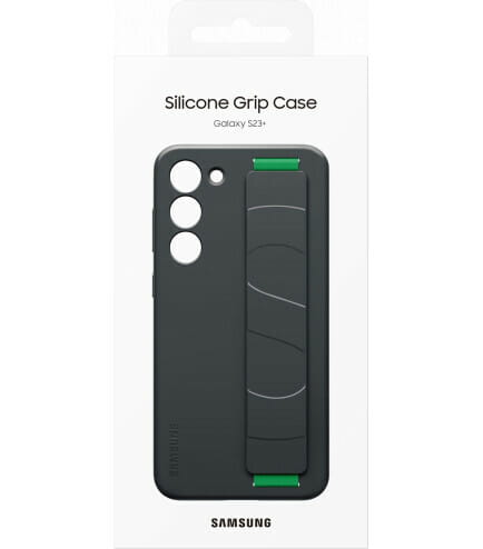 Чехол-накладка Samsung Silicone Grip Case для Samsung Galaxy S23+ SM-S916 Black (EF-GS916TBEGRU)