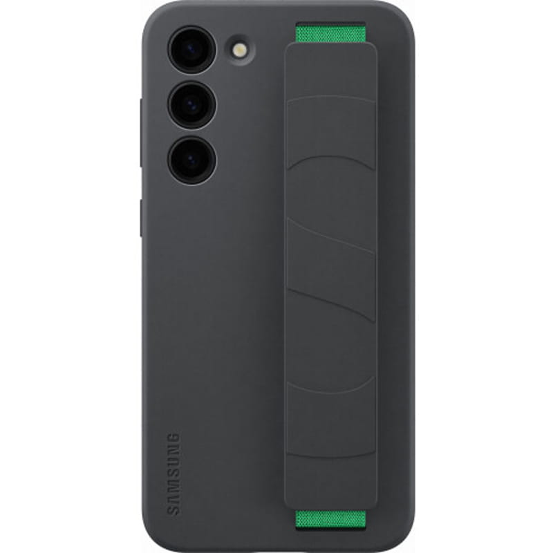 Чехол-накладка Samsung Silicone Grip Case для Samsung Galaxy S23+ SM-S916 Black (EF-GS916TBEGRU)