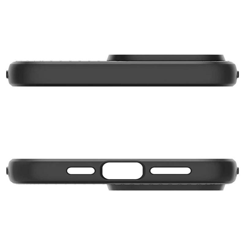 Чохол-накладка Spigen Liquid Air для Apple iPhone 15 Pro Max Matte Black (ACS06562)