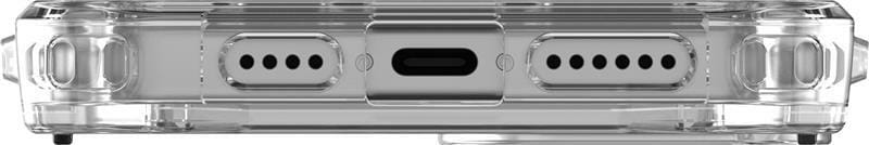 Чeхол-накладка Urban Armor Gear Plyo Magsafe для Apple iPhone 15 Plus Ice/Silver (114314114333)
