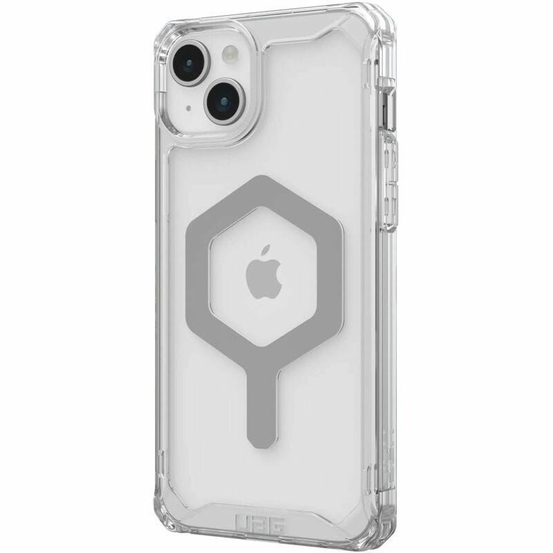 Чeхол-накладка Urban Armor Gear Plyo Magsafe для Apple iPhone 15 Plus Ice/Silver (114314114333)