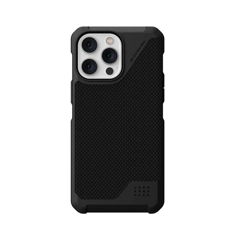 Чохол-накладка Urban Armor Gear Metropolis LT Magsafe для Apple iPhone 14 Pro Max Kevlar Black (114051113940)