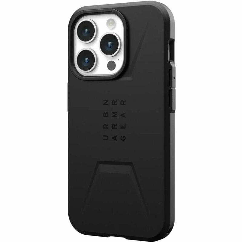 Чохол-накладка Urban Armor Gear Civilian Magsafe для Apple iPhone 15 Pro Black (114275114040)