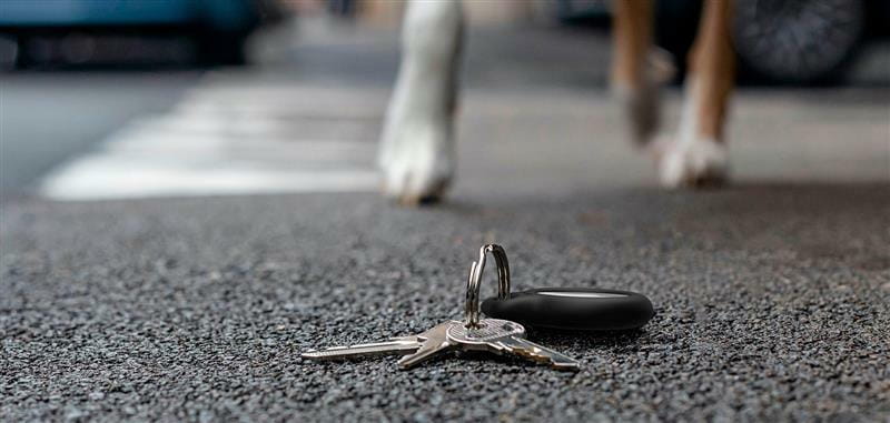 Чохол для трекера Belkin AirTag Secure Holder with Keyring Black (F8W973BTBLK)