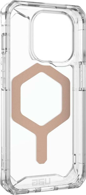 Чeхол-накладка Urban Armor Gear Plyo Magsafe для Apple iPhone 15 Pro Ice/Rose Gold (114286114348)
