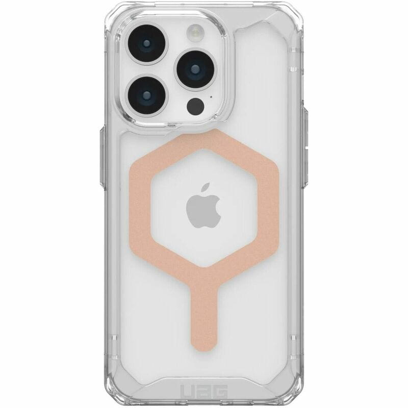 Чeхол-накладка Urban Armor Gear Plyo Magsafe для Apple iPhone 15 Pro Ice/Rose Gold (114286114348)