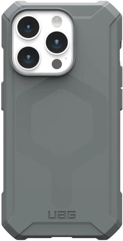 Чeхол-накладка Urban Armor Gear Essential Armor Magsafe для Apple iPhone 15 Pro Max Silver (114296113333)