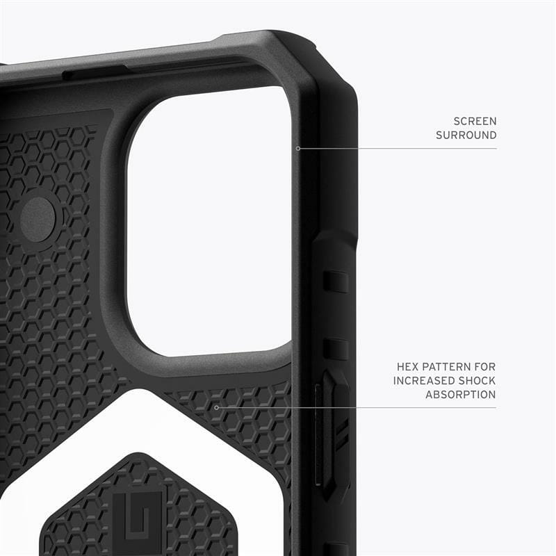 Чeхол-накладка Urban Armor Gear Pathfinder SE MagSafe для Apple iPhone 15 Pro Max Midnight Camo (114303114061)