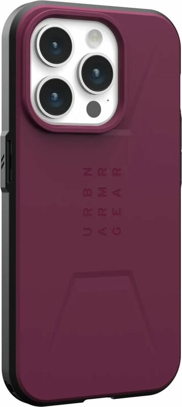 Чeхол-накладка Urban Armor Gear Civilian Magsafe для Apple iPhone 15 Pro Max Bordeaux (114295119049)