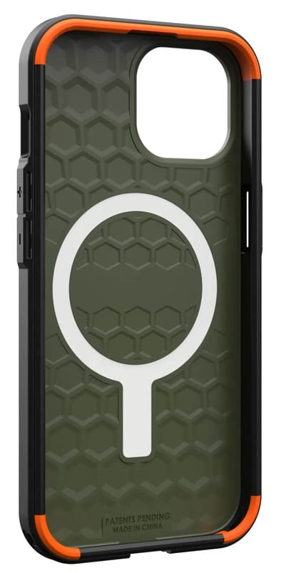 Чeхол-накладка Urban Armor Gear Civilian Magsafe для Apple iPhone 15 Olive (114287117272)
