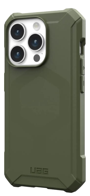 Чeхол-накладка Urban Armor Gear Essential Armor Magsafe для Apple iPhone 15 Pro Olive (114276117272)
