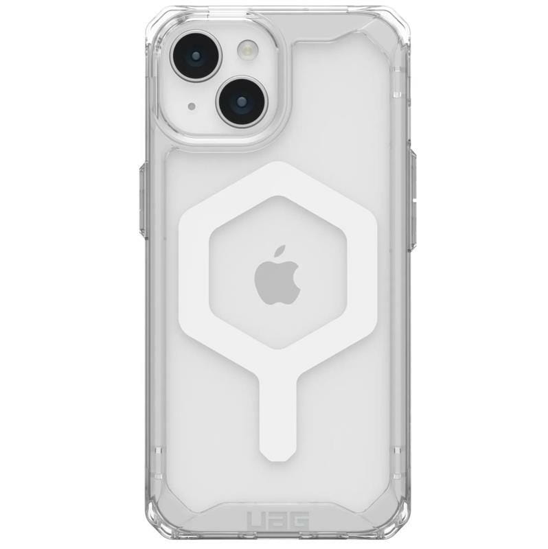 Чохол-накладка Urban Armor Gear Plyo Magsafe для Apple iPhone 15 Plus Ice/White (114314114341)