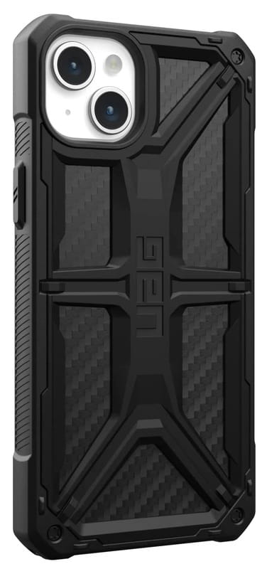 Чохол-накладка Urban Armor Gear Monarch для Apple iPhone 15 Plus Carbon Fiber (114309114242)