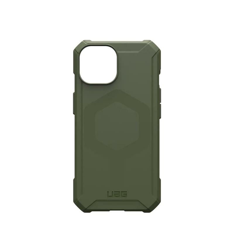 Чeхол-накладка Urban Armor Gear Essential Armor Magsafe для Apple iPhone 15 Olive Drab (114288117272)
