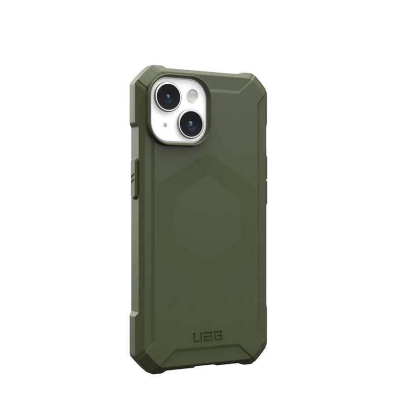 Чeхол-накладка Urban Armor Gear Essential Armor Magsafe для Apple iPhone 15 Olive Drab (114288117272)