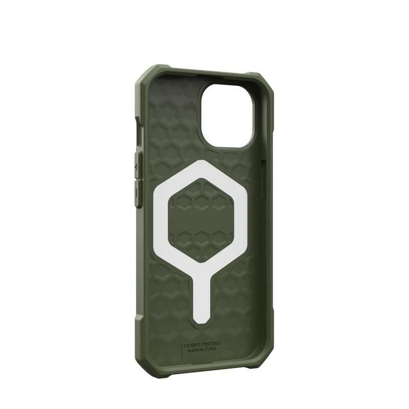 Чeхол-накладка Urban Armor Gear Essential Armor Magsafe для Apple iPhone 15 Olive Drab (114288117272)