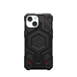 Чeхол-накладка Urban Armor Gear Monarch Pro Magsafe для Apple iPhone 15 Kevlar Black (114219113940)