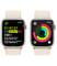 Фото - Смарт-часы Apple Watch Series 9 GPS 45mm Starlight Aluminium Case with Starlight Sport Loop (MR983QP/A) | click.ua