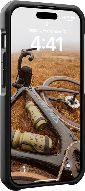 Чeхол-накладка Urban Armor Gear Metropolis LT Magsafe для Apple iPhone 15 Pro Kevlar Black (114277113940)