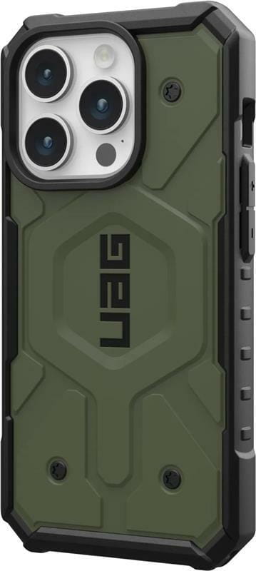 Чохол-накладка Urban Armor Gear Pathfinder Magsafe для Apple iPhone 15 Pro Olive Drab (114281117272)