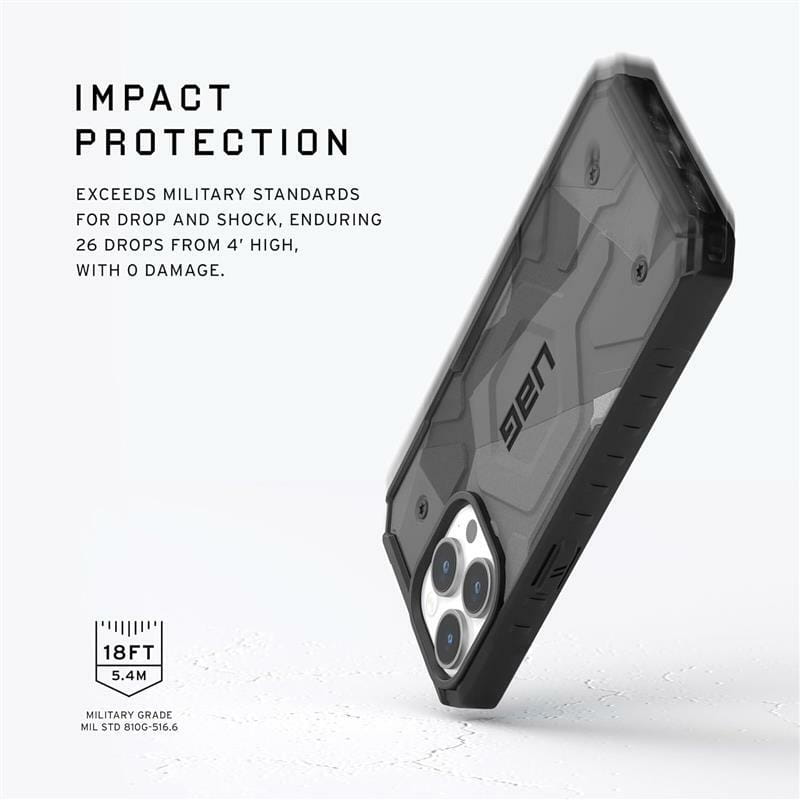 Чeхол-накладка Urban Armor Gear Pathfinder SE MagSafe для Apple iPhone 15 Pro Max Geo Camo (114303114033)