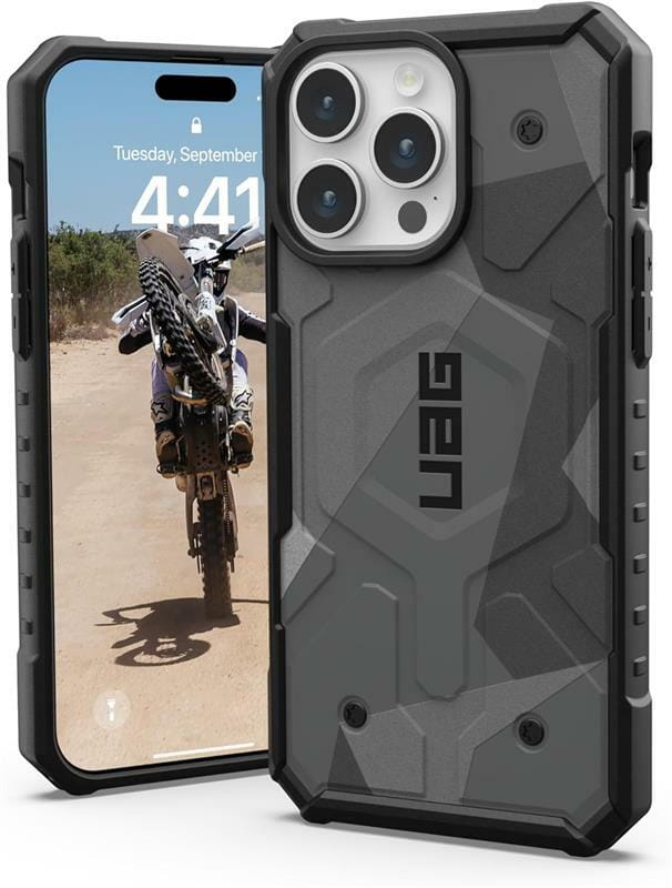 Чохол-накладка Urban Armor Gear Pathfinder SE MagSafe для Apple iPhone 15 Pro Max Geo Camo (114303114033)