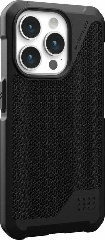 Чeхол-накладка Urban Armor Gear Metropolis LT Magsafe для Apple iPhone 15 Pro Max Kevlar Black (114297113940)