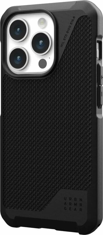 Чeхол-накладка Urban Armor Gear Metropolis LT Magsafe для Apple iPhone 15 Pro Max Kevlar Black (114297113940)