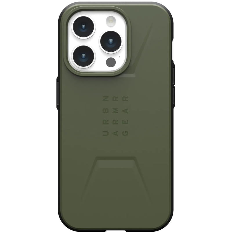 Чохол-накладка Urban Armor Gear Civilian Magsafe для Apple iPhone 15 Pro Olive Drab (114275117272)