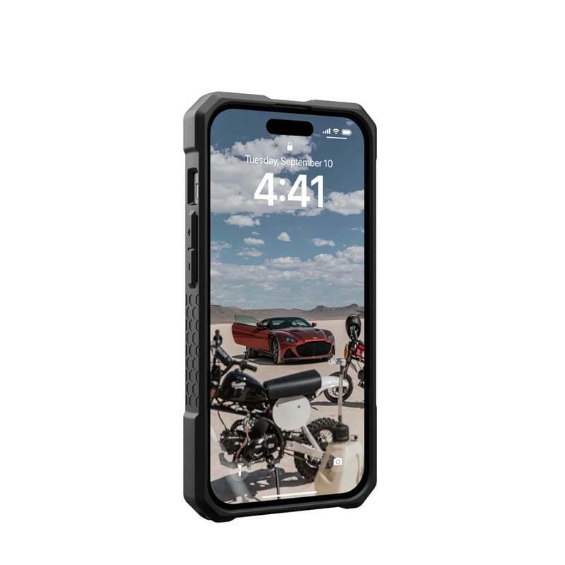 Чeхол-накладка Urban Armor Gear Monarch Pro Magsafe для Apple iPhone 15 Carbon Fiber (114219114242)