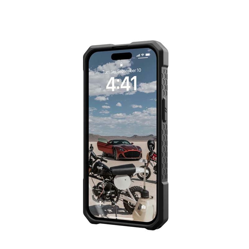 Чeхол-накладка Urban Armor Gear Monarch Pro Magsafe для Apple iPhone 15 Carbon Fiber (114219114242)