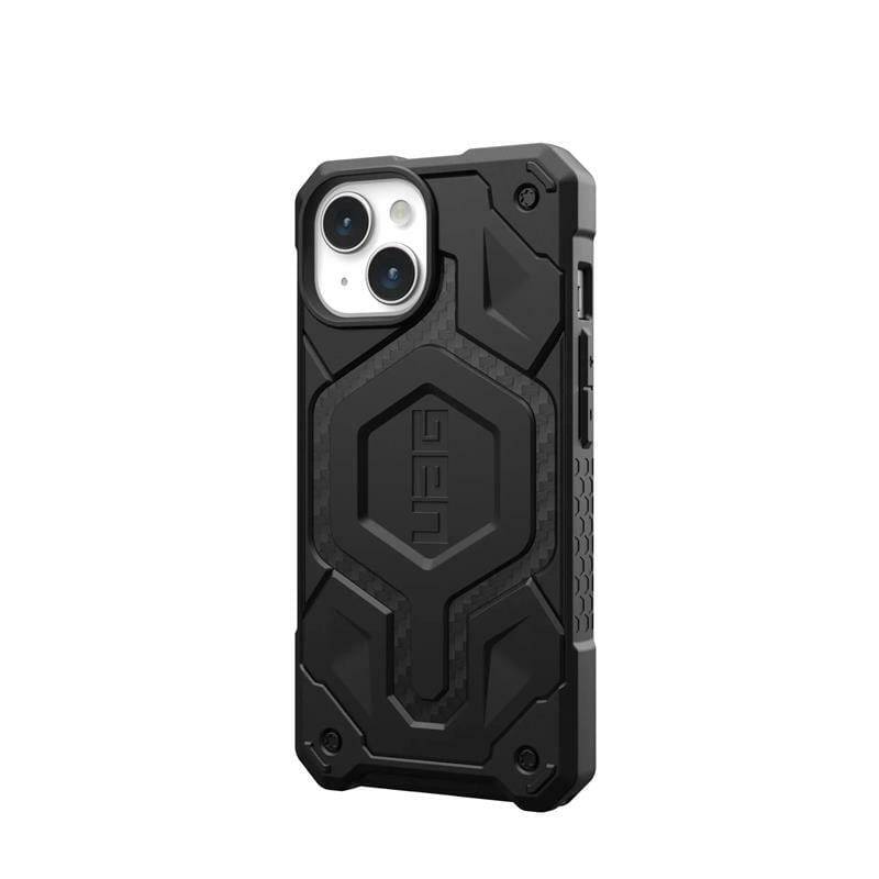 Чeхол-накладка Urban Armor Gear Monarch Pro Magsafe для Apple iPhone 15 Carbon Fiber (114219114242)
