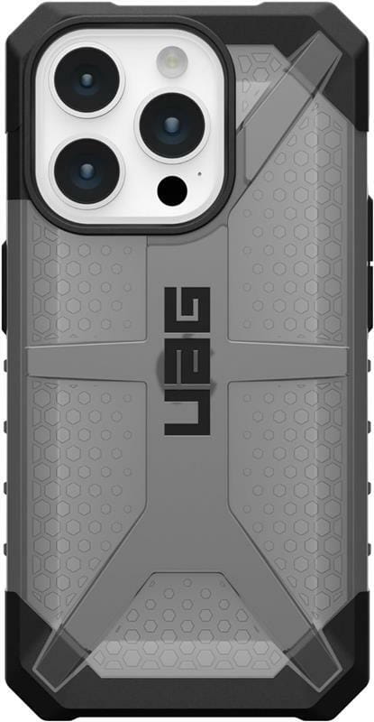 Чeхол-накладка Urban Armor Gear Plasma для Apple iPhone 15 Pro Ash (114284113131)