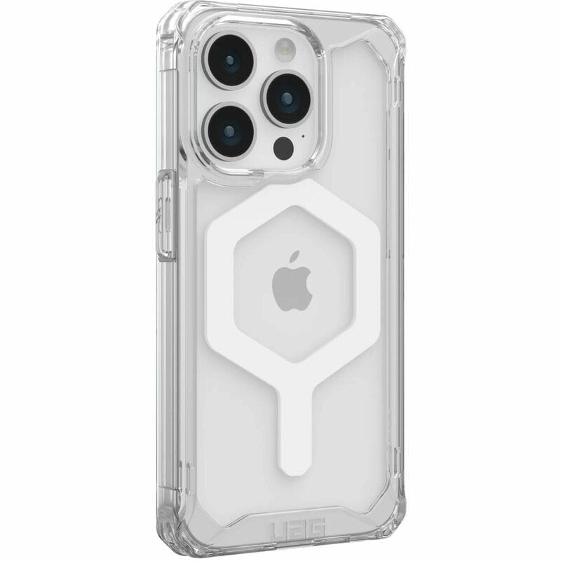 Чохол-накладка Urban Armor Gear Plyo Magsafe для Apple iPhone 15 Pro Ice/White (114286114341)