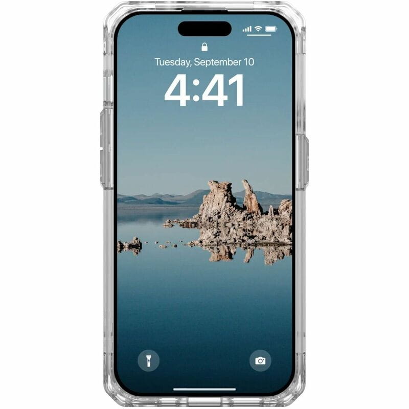 Чохол-накладка Urban Armor Gear Plyo Magsafe для Apple iPhone 15 Pro Ice/White (114286114341)