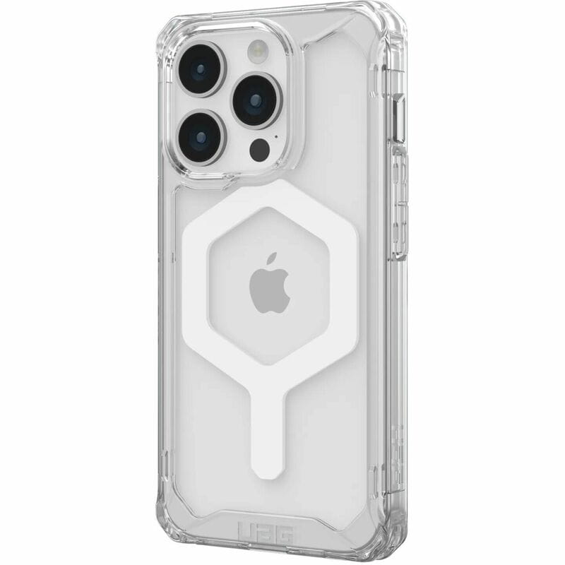 Чeхол-накладка Urban Armor Gear Plyo Magsafe для Apple iPhone 15 Pro Ice/White (114286114341)