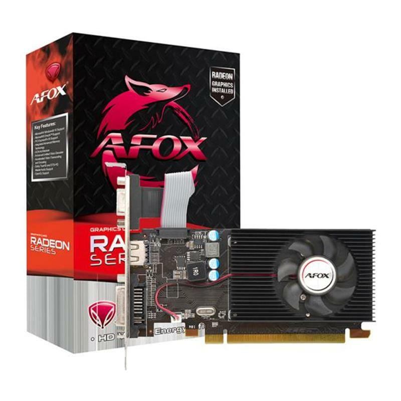Видеокарта AMD Radeon R5 220 1GB DDR3 Afox (AFR5220-1024D3L5)
