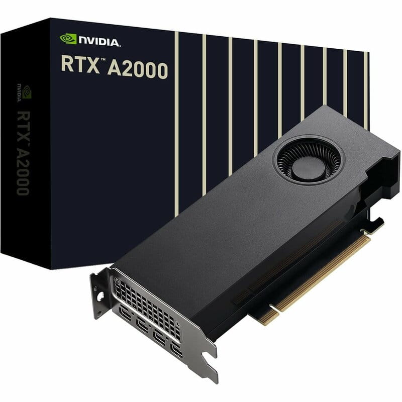 Видеокарта Nvidia RTX A2000 12 GB GDDR6 HP (5Z7D9AA)